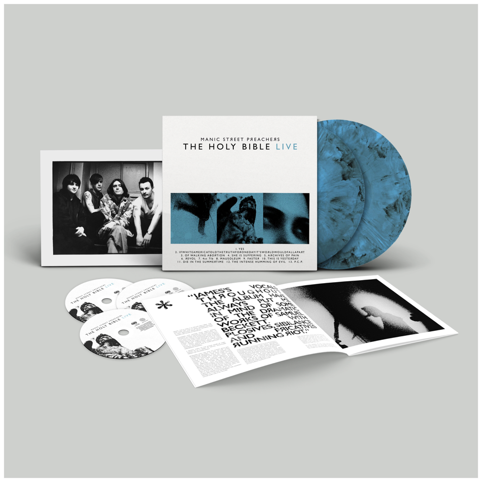 Manic Street Preachers - The Holy Bible Live Deluxe 2LP/2CD/Blu-Ray Box Set