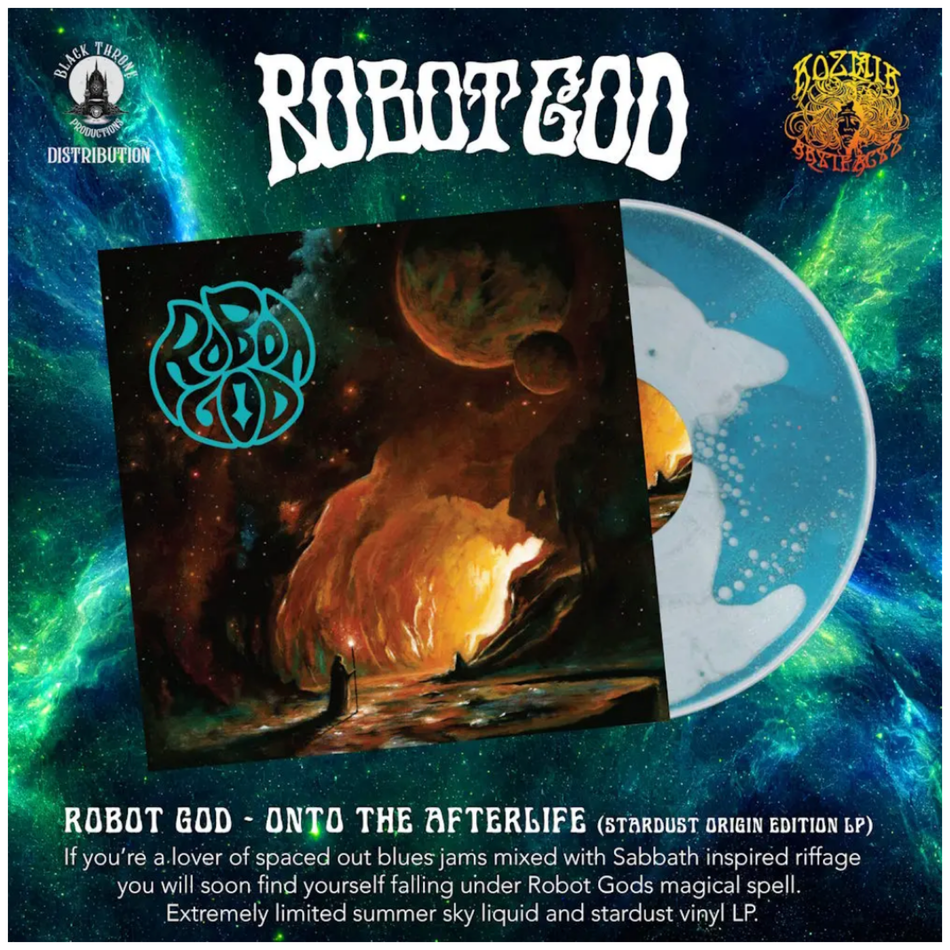 Robot God - Onto The Afterlife (Stardust Origin Liquid Edition) LP Vinyl