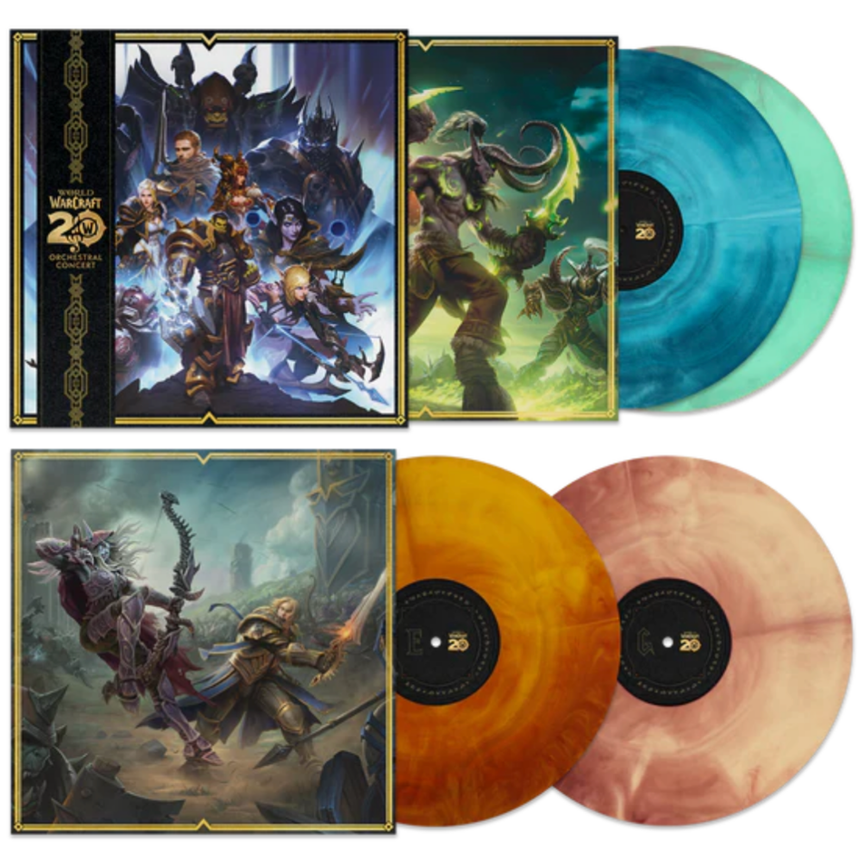 World of Warcraft: 20 Years of Music 4LP Box Set