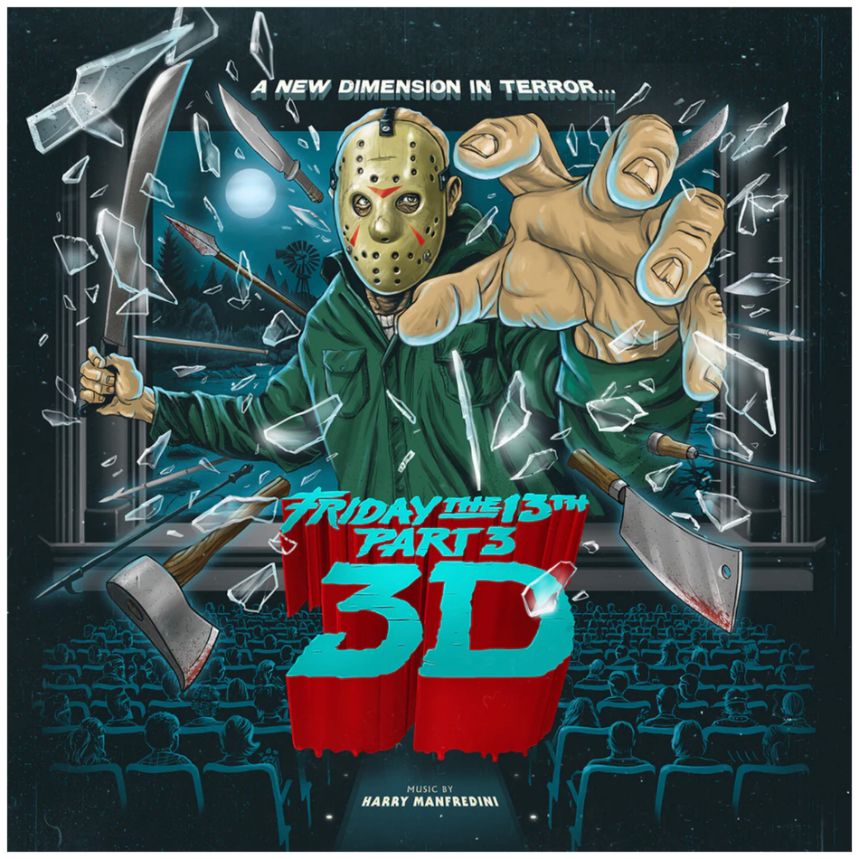 Friday The 13th Part 3 – Original Motion Picture Soundtrack 2LP Vinyl