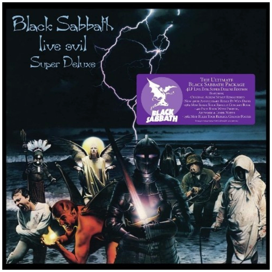 Black Sabbath - Live Evil (Super Deluxe Edition) 4LP Vinyl Box Set