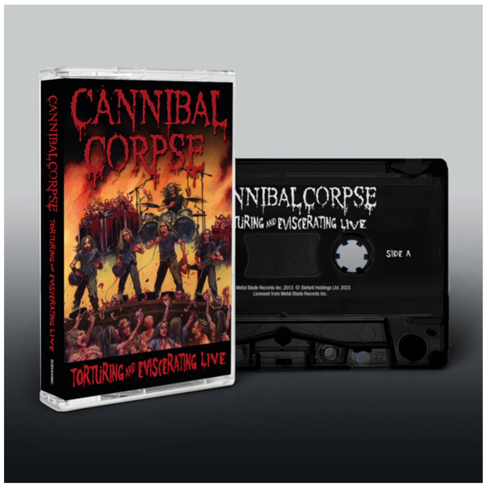 Cannibal Corpse - Torturing and Eviscerating Live Cannibal Corpse - Live Cannibalism Cassette