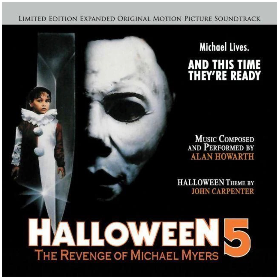 Halloween 5: The Revenge Of Michael Myers - Expanded Original Motion Picture Soundtrack CD
