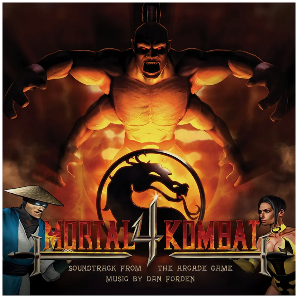 Mortal Kombat 4: Soundtrack From The Arcade Game (Blood Dipped Edition) LP Vinyl
