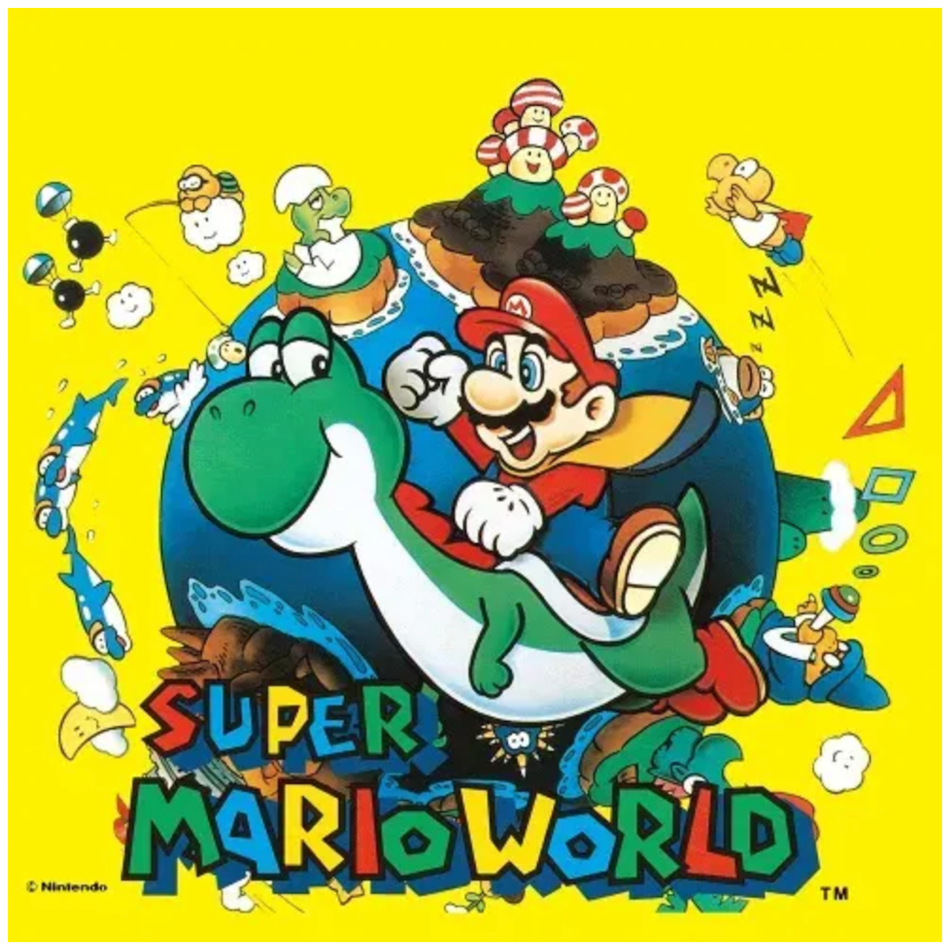 Super Mario World - Original Video Game Soundtrack 3LP Vinyl