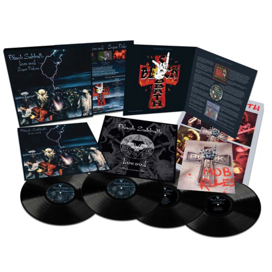 Black Sabbath - Live Evil (Super Deluxe Edition) 4LP Vinyl Box Set