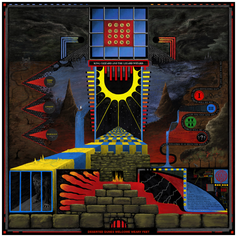 King Gizzard & The Lizard Wizard - Polygondwanaland LP Vinyl