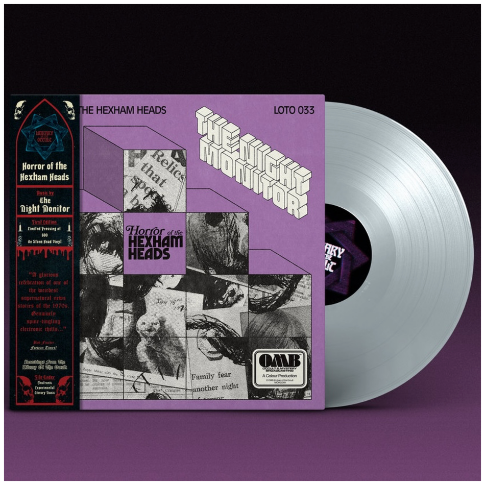 The Night Monitor - Horror Of The Hexham Heads LP Vinyl