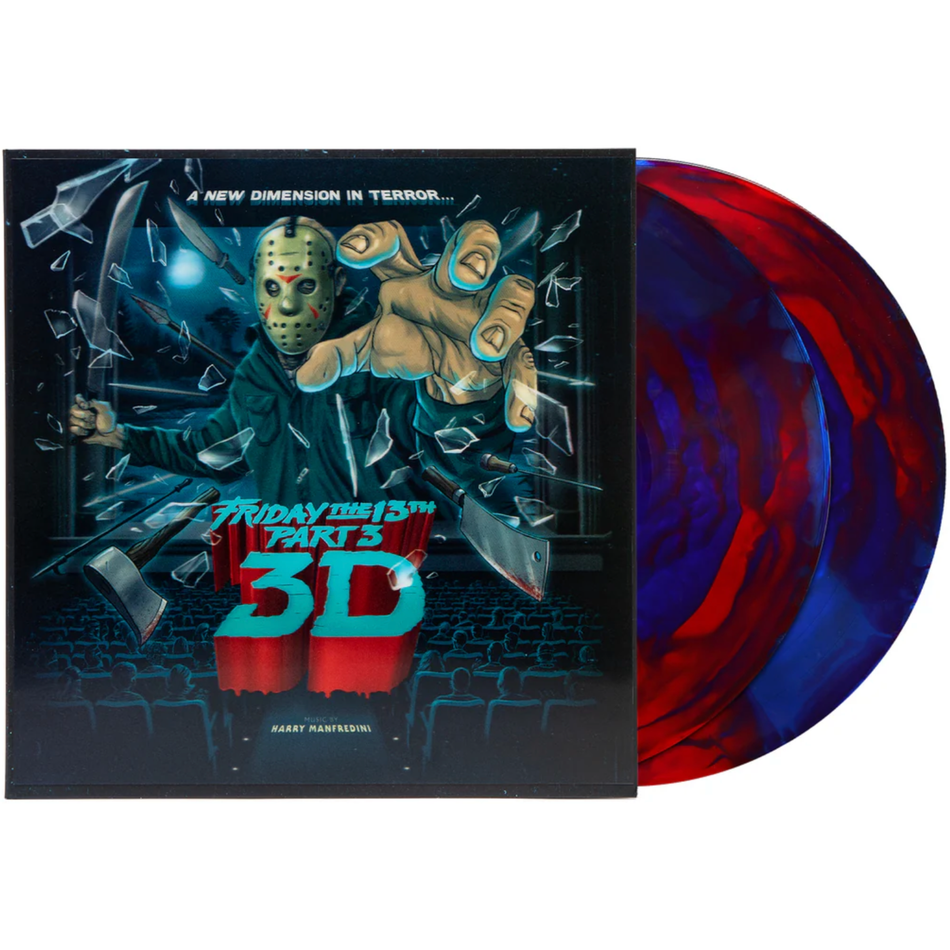 Friday The 13th Part 3 – Original Motion Picture Soundtrack 2LP Vinyl