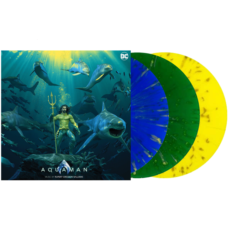 Aquaman - Original Motion Picture Soundtrack 3LP Vinyl (B-Stock)
