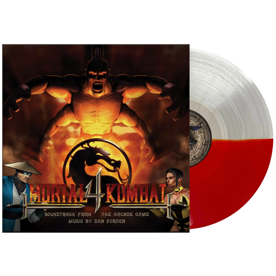 Mortal Kombat 4: Soundtrack From The Arcade Game (Blood Dipped Edition) LP Vinyl