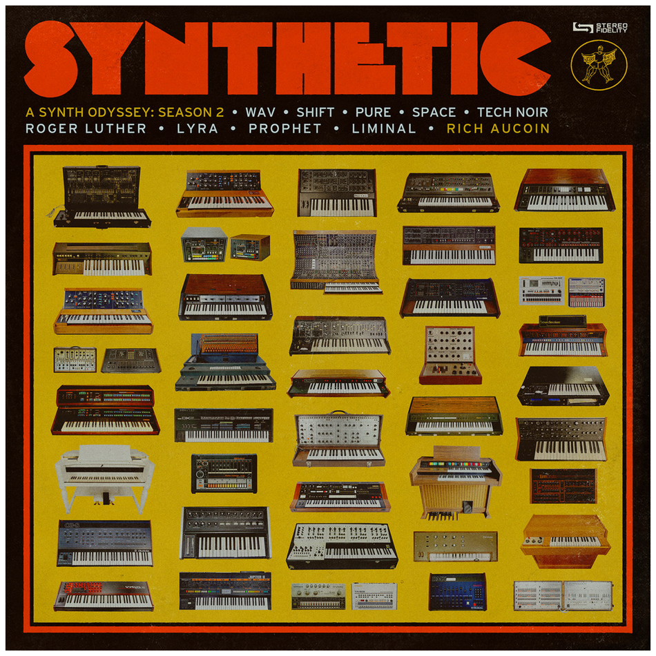 Rich Aucoin - Synthetic - A Synth Odyssey: Season 2 LP Vinyl