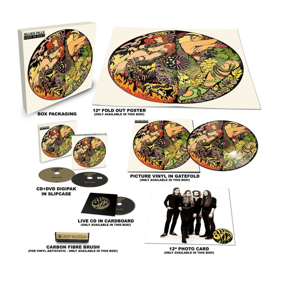 Blues Pills - Lady In Gold LP/CD/DVD Box Set