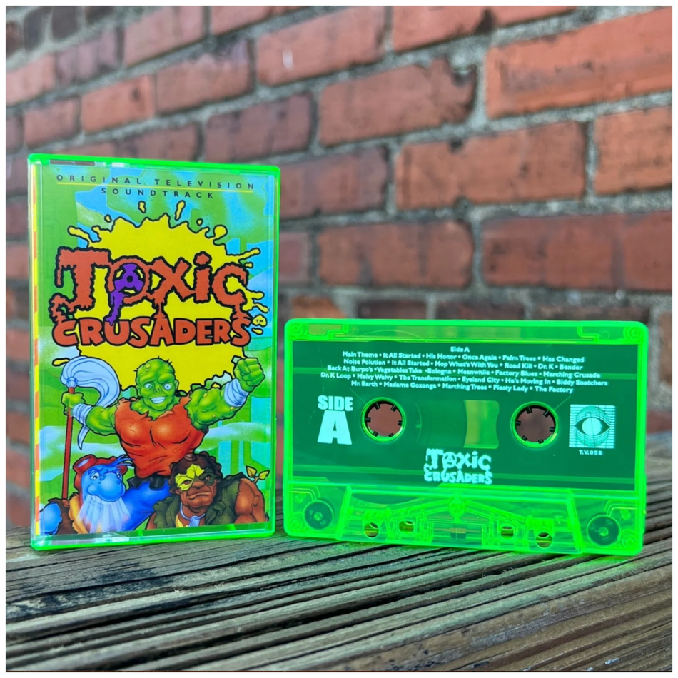 Toxic Crusaders - Original Television Soundtrack Cassette