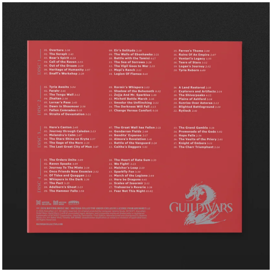 Guild Wars 2: Original Soundtrack 4CD Box Set
