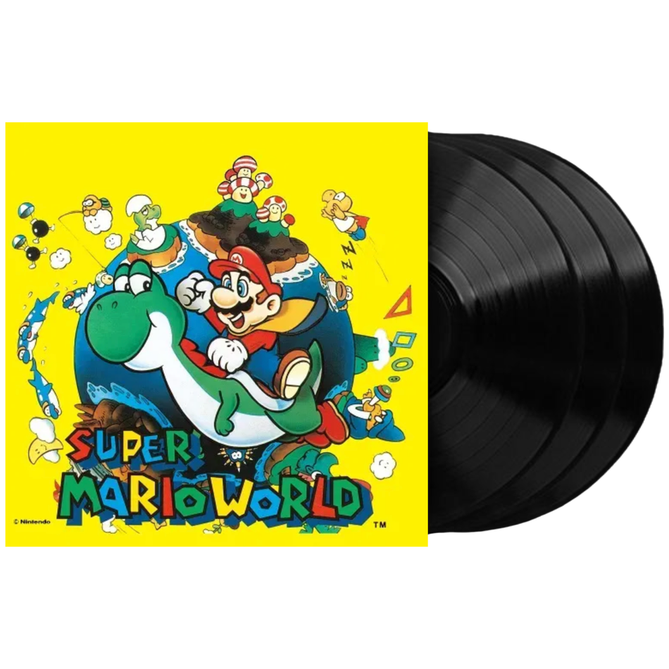 Super Mario World - Original Video Game Soundtrack 3LP Vinyl