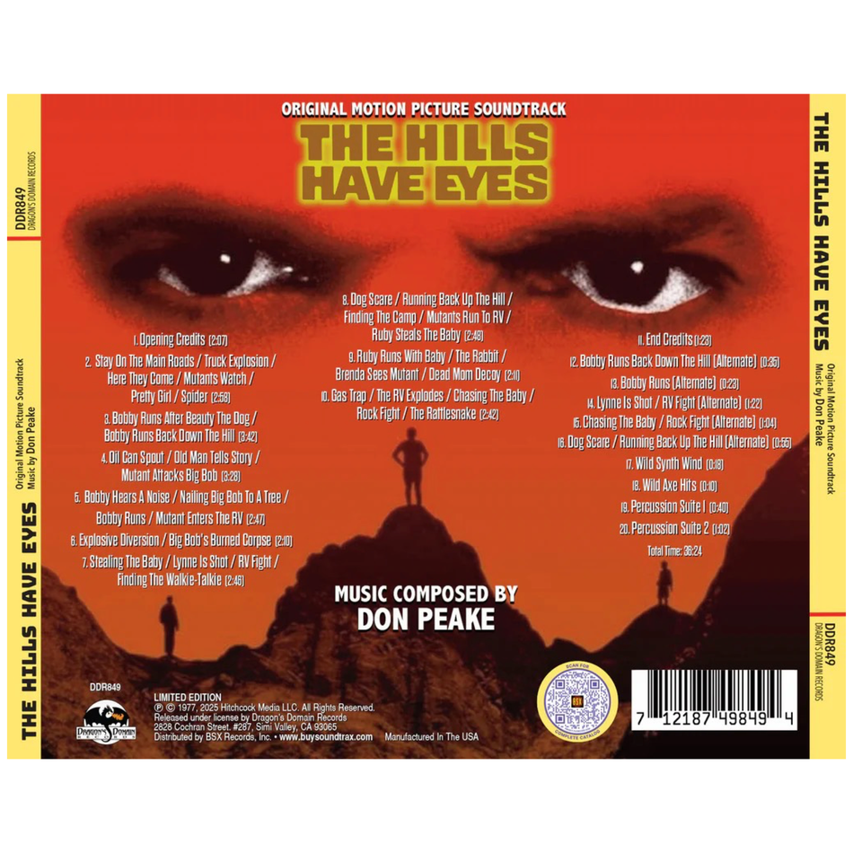 The Hills Have Eyes - Original Motion Picture Soundtrack CD