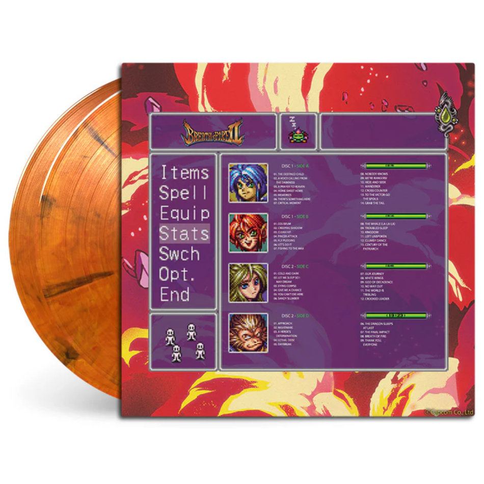 Breath Of Fire II - Original Video Game Soundtrack 2LP Vinyl (B-Stock)