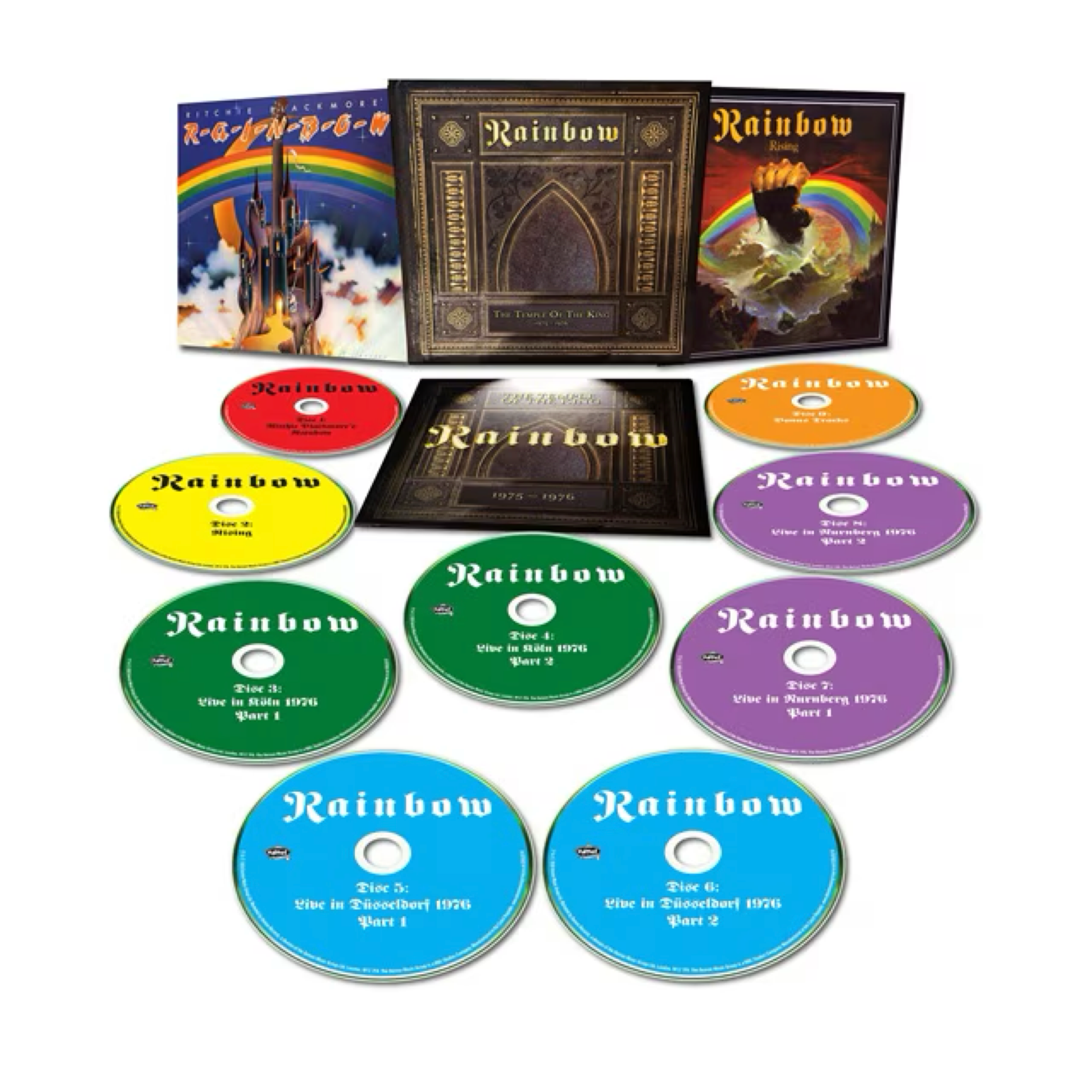 Rainbow - The Temple Of The King 1975-1976 9CD Box Set – SONIC