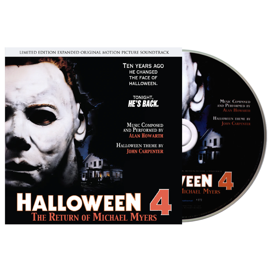 Halloween 4: The Return Of Michael Myers - Original Motion Picture Soundtrack CD