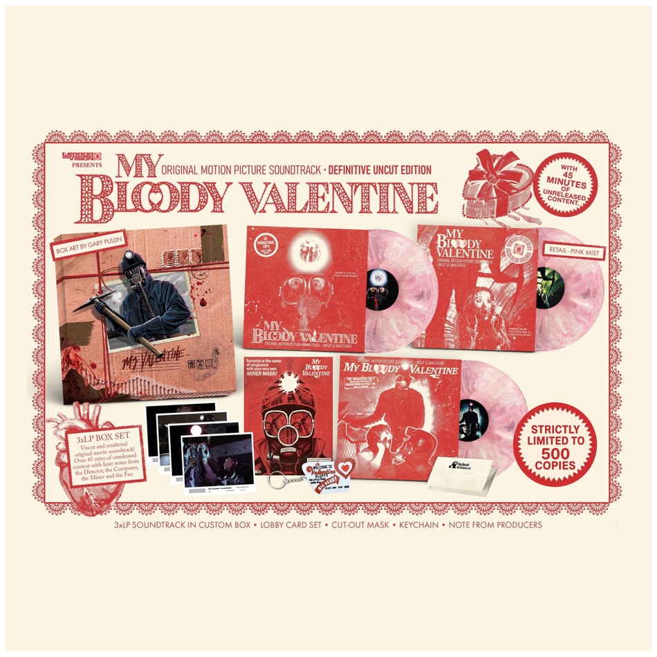 My Bloody Valentine - Original Motion Picture Soundtrack Definitive Uncut Edition 3LP Vinyl Box Set
